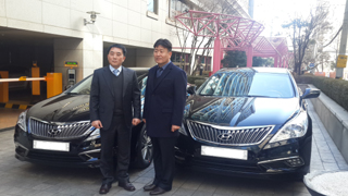 미래제약, 영업실적 우수자 그랜저HG  포상
