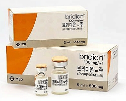 근이완제 브리디온, 심실세동·심실빈맥 이상반응 추가