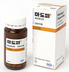 사용기한 기재오류 '마도파확산정125' 45일 판매정지