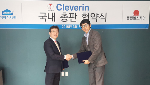 동원, 일본 시장 1위 제균제 '크레베린겔' 유통