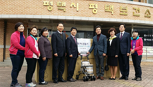 평택시약, 지역 독거노인에 약손사랑