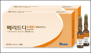 휴온스, 비타민D 주사제 특허 등록완료
