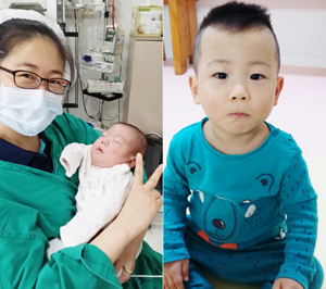 미숙아로 태어나 생후 23개월 맞은 기부천사 비담이