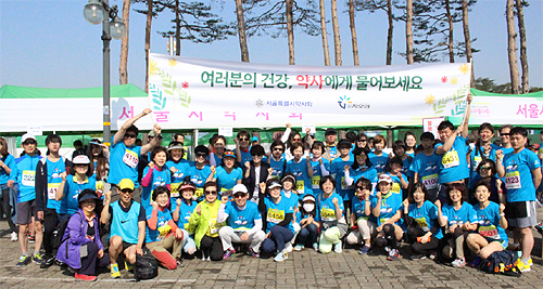 서울시약, 여성마라톤대회서 약국역할 홍보