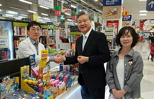 동대문구약, 약국방문 '알리미' 설치 독려