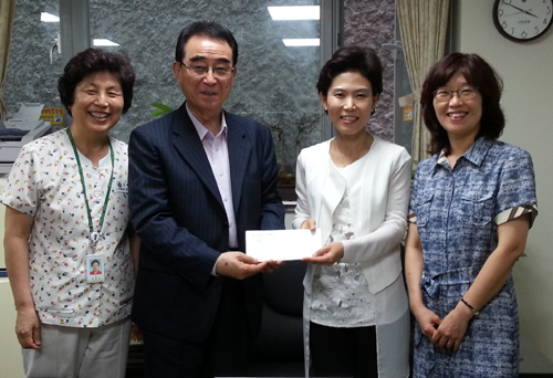은평구약, 지역 사회복지법인에 성금 전달 