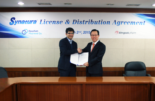 안국, 시네츄라시럽 이란 판매 최종허가