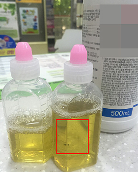 "에어컨 틀고 퇴근하는데"…시럽제서 이물질 발생 