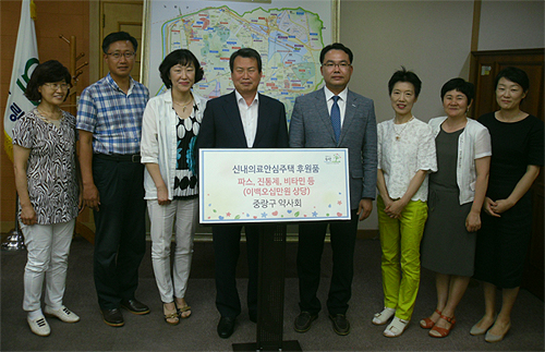 중랑구약, 구청장과 만나 협력방안 모색