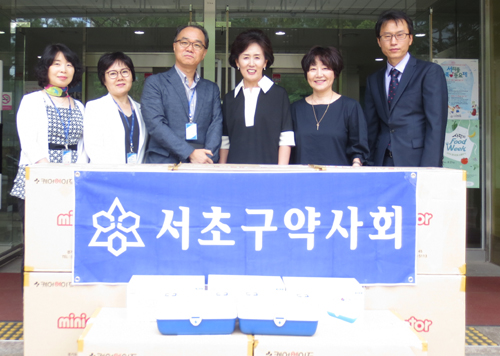 서초구약, 지역 차상위계층에 상비약 세트 전달