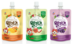 CJ헬스케어, 어린이음료 '웰키즈' 리뉴얼 출시