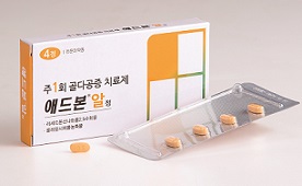 삼진, 골다공증약 '애드본 알' 출시