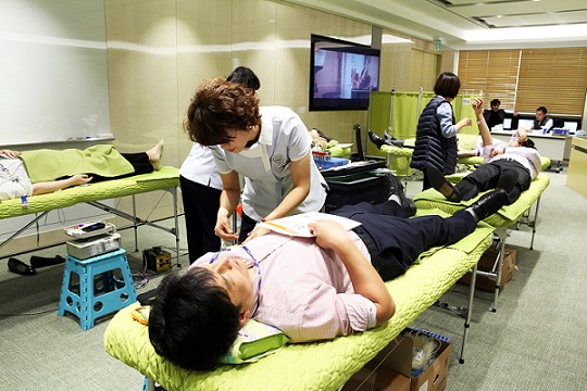 녹십자, 사랑의 헌혈 행사 실시