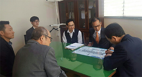 충남 서산시약-태안군약, 성일종 의원과 현안 논의