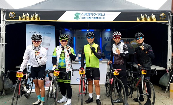 신풍, 투르드프랑스레탑코리아서 홍보활동