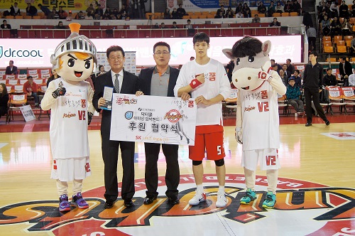 서호메콕스, 프로농구단 SK나이츠 후원