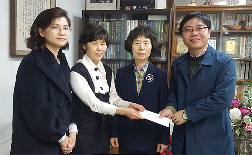 서울 중구약, 북한 인권단체 '나우'에 후원금