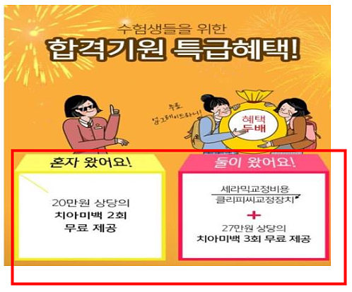 '겨울방학 할인 이벤트' 등 불법 의료광고 집중 적발