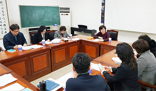 약바로쓰기운동본부, 임원회의 열고 사업계획 논의
