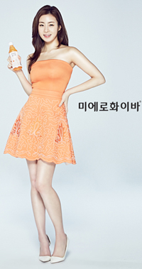 미에로화이바 새 모델에 배우 '강소라' 발탁