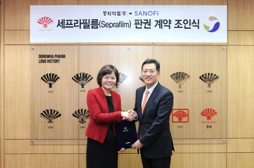 동화-젠자임, 내장유착방지제 '세프라' 공동판촉