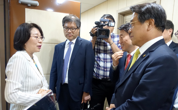 조찬휘 회장, 수가협상장 방문 "현장에 답이 있다"