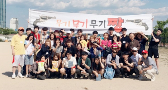 중앙약대 무기반, 재학생vs졸업생 체육대회 열어