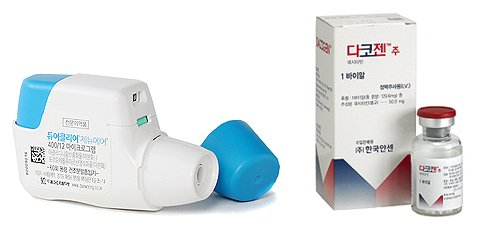 호흡기약 듀어클리어제뉴에어...협심증 이상반응 추가