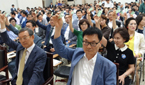 조 회장 사퇴촉구 서명한 분회장 116명…과반 돌파