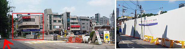 주민안전 무시한 구청사 공사…약국매출도 '반토막'