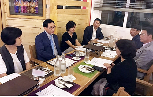 경기도약, 필리핀 해외 의료봉사단 평가간담회 가져 