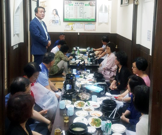 도봉·강북구약 회장단, 자문위원과 간담회 진행
