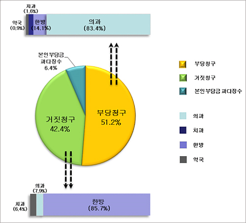 6월 현지조사 결과 66곳 허위청구…약국은 1곳 뿐