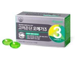 고려은단, 먹기 좋은 식물성 원료 '오메가3' 출시
