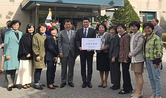 약사회, 13주년 맞은 '송천 한마음의 집'에 약손사랑