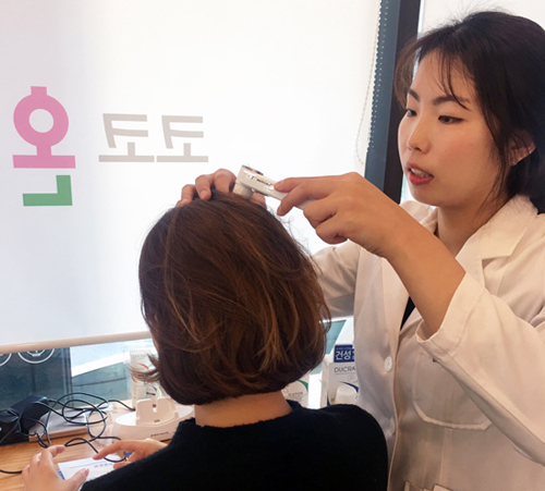 듀크레이, 강남역 약국서 두피진단 이벤트 실시