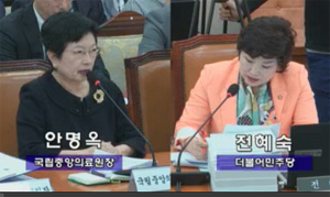 안명옥 원장 "동생, 전 비서관 의료원 채용 필요했다"