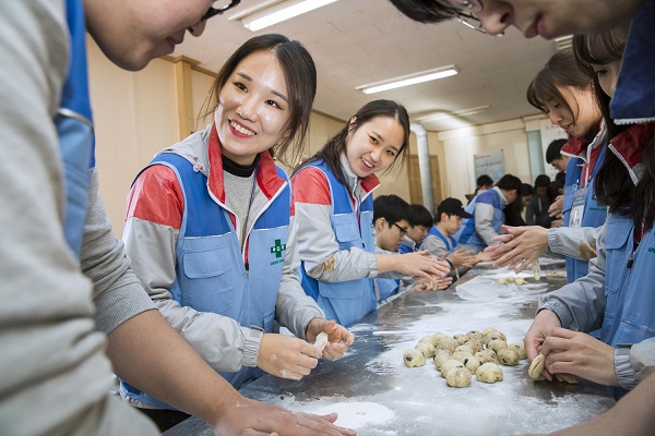 녹십자 신입사원, 봉사활동으로 사회생활 '첫 발'