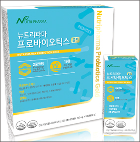 뉴트리파마, 프리미엄 유산균 프로바이오틱스 골드 출시
