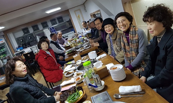 서울 중구약, 원로약사들과 송년회 마련
