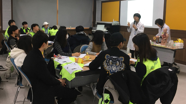 서울마퇴, 청소년 건강지킴이 또래리더 학교 진행