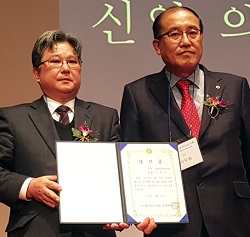 전의총 출신 강대식 후보, 부산시의사회장 당선