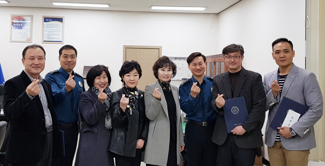 양천구약, 경찰자녀 5명에 장학금 지원