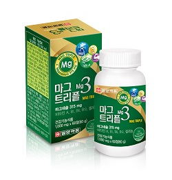일양, 마그네슘 1일 영양치 100% '마그트리플' 발매