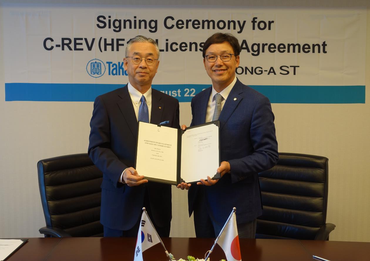 동아ST, 항암바이러스제 C-REV 국내 독점판매