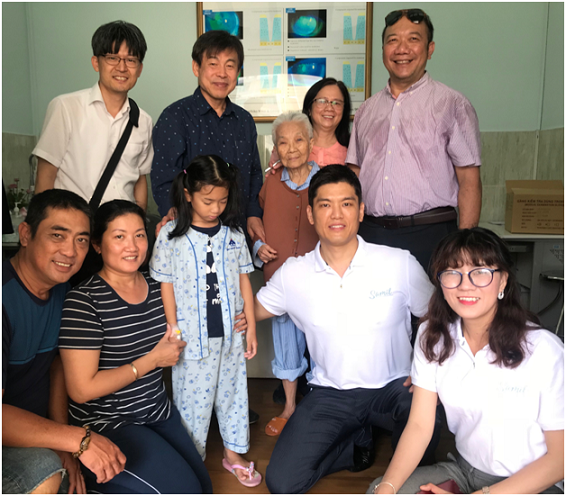 삼일, 베트남 실명 환자에게 무료 각막이식 수술 지원