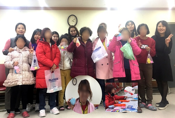 강서구약, 석고방향제로 교남소망의집과 소통