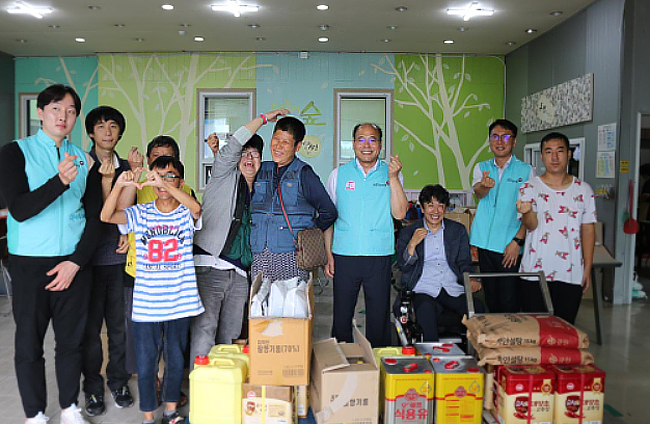 건보공단, 농촌 일손돕기부터 빨래까지 봉사 전개