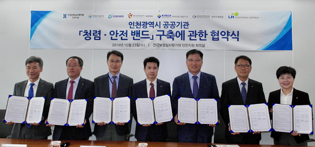 심평원 인천지원, 공공기관 청렴·안전밴드 구축