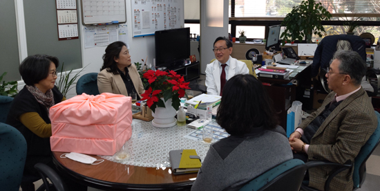 서대문구약, 관내 보건소 선별진료소 격려 차 방문